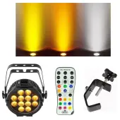 Chauvet DJ Lighting SlimPAR Pro W USB Variable White LED Light w/ Remote & Clamp