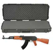 SKB 3I-4214-5B-L Waterproof Plastic 42.5" Gun Case for AK-47 Semi-Auto Carbine Rife