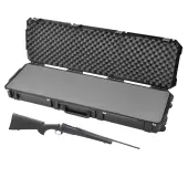 SKB 3I-5014-6B-L Waterproof Plastic Molded 50.5" Gun Case for Howa Bolt Action Rife