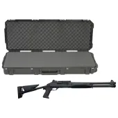 SKB 3I-4214-5B-L Waterproof Plastic 42.5" Case for Benelli M4 Super 90 Semi-Auto Shotgun