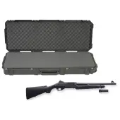 SKB 3I-4214-5B-L Waterproof Plastic 42.5" Case for Benelli Supernova Semi-Auto Shotgun