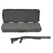 SKB 3I-4214-5B-L Waterproof Plastic 42.5" Case for Mossberg Flex 590 Pump Action Shotgun