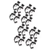 (16) DJ Pro Lighting Fixture 2" Truss or Pipe Mounting Steel C Clamp Package New
