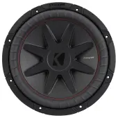 Kicker 52CVR122 Car Audio CompVR 12 Inch Subwoofer Stereo Sub 900 Watts Peak Dual 2 Ohm