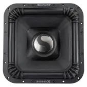 Kicker 49L7X182 Car Audio SoloX L7X 18 Inch Subwoofer Stereo Sub 4000 Watts Peak Dual 2 Ohm