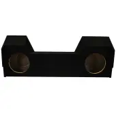 2019-2025 Dodge Ram Crew Cab 12 Inch Car Audio Subwoofer Enclosure Sealed Dual Sub Box