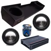 Harmony Audio Memphis fits 88-98 Chevy CK Extended Cab HA-A102 Dual 10" Subwoofer 800W Loade...