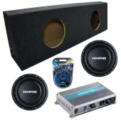 Memphis Audio fits Universal Regular Standard Cab Truck SRXS1040 Dual 10" Subwoofer 500W Loa...