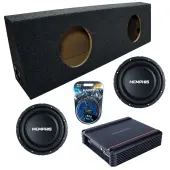 Memphis Audio fits Universal Regular Standard Cab Truck SRXS1040 Dual 10" Subwoofer 500W Loa...