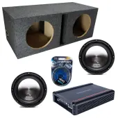 Harmony Audio Memphis fits Universal Ported HA-A102 Dual 10" Subwoofer 800W Loaded Sub Box E...