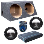 Harmony Audio Memphis fits Universal Slanted Hatchback HA-A122 Dual 12" Subwoofer 1000W Load...