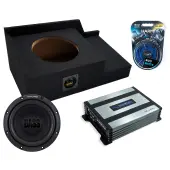 1999-2006 Chevy Silverado Ext Cab Sealed Single Alpine 10" W10S4 Loaded Subwoofer Stereo Sub...