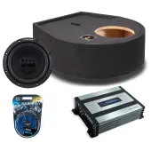 Universal Fit Spare Tire Replacement Sealed Single Alpine 10" W10S4 Loaded Subwoofer Stereo ...