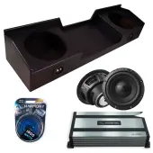 1999-2006 Chevy Silverado Ext Cab Sealed Dual Alpine 10" W10S4 Loaded Subwoofer Stereo Sub B...