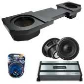 2002-2018 Dodge Ram Quad Crew Cab Sealed Dual Alpine 10" W10S4 Loaded Subwoofer Stereo Sub B...