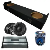 2006-2014 Honda Ridgeline Sealed Dual Alpine 10" W10S4 Loaded Subwoofer Stereo Sub Box Enclo...