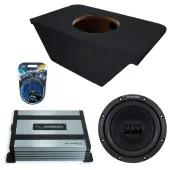 2000-2009 Honda S2000 Trunk Sealed Single Alpine 10" W10S4 Loaded Subwoofer Stereo Sub Box E...