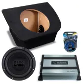 1990-2005 Mazda MX-5 Miata Sealed Single Alpine 10" W10S4 Loaded Subwoofer Stereo Sub Box En...
