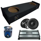 1997-1999 Ford F-150 Extended Cab Sealed Dual Alpine 10" W10S4 Loaded Subwoofer Stereo Sub B...