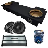 2002-2013 Chevy Avalanche Sealed Dual Alpine 10" W10S4 Loaded Subwoofer Stereo Sub Box Enclo...