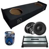 1997-1999 Ford F-150 Ext Cab Sealed Dual Alpine 12" W12S4 Loaded Subwoofer Stereo Sub Box En...