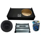 2009-2014 Ford F150 Super Crew Cab Sealed Single Alpine 12" W12S4 Loaded Subwoofer Stereo Su...