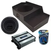 1999-2006 Chevy Silverado Ext Sealed Single Alpine 12" W12S4 Loaded Subwoofer Stereo Sub Box...