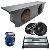 2007-2018 Jeep Wrangler Unlimited 4 Door Sealed Dual Alpine 12" W12S4 Loaded Subwoofer Stere...