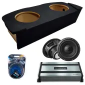 2003-2008 Nissan 350Z Coupe Sealed Dual Alpine 12" W12S4 Loaded Subwoofer Stereo Sub Box Enc...