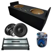 1982-2004 Chevy S-10 Extended Cab Sealed Dual Alpine 12" W12S4 Loaded Subwoofer Stereo Sub B...