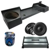2007-2013 Chevy Silverado or GMC Sierra Sealed Dual Alpine 12" W12S4 Loaded Subwoofer Stereo...