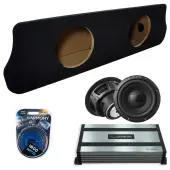 1994-2004 Ford Mustang Coupe Sealed Dual Alpine 12" W12S4 Loaded Subwoofer Stereo Sub Box En...