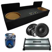 1995-2004 Toyota Tacoma Ext Cab Sealed Dual Alpine 12" W12S4 Loaded Subwoofer Stereo Sub Box...