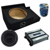 1999-2006 Chevy Silverado Ext Cab Sealed Single Alpine 12" W12S4 Loaded Subwoofer Stereo Sub...