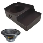 1999-2006 Chevy Silverado Extended Cab Sealed Single Alpine 10" W10S4 Loaded Subwoofer Stere...