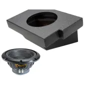 2002-2015 Dodge Ram Quad Crew Sealed Single Alpine 10" W10S4 Loaded Subwoofer Stereo Sub Box...