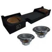 04-08 Ford F150 Ext Cab or 04-06 Ford Super Crew Sealed Dual Alpine 10" W10S4 Loaded Subwoof...