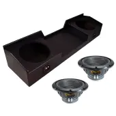 1999-2006 Chevy Silverado EXT Cab Sealed Dual Alpine 10" W10S4 Loaded Subwoofer Stereo Sub B...