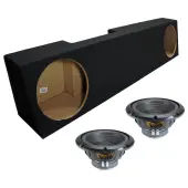 2006-2015 Dodge Ram Mega Cab Truck Sealed Dual Alpine 10" W10S4 Loaded Subwoofer Stereo Sub ...