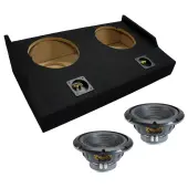 2015-2025 Ford F-150 Super Cab EXT Truck Sealed Dual Alpine 10" W10S4 Loaded Subwoofer Stere...