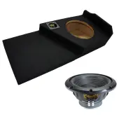 2014-2018 Chevy Silverado Double Cab Sealed Single Alpine 10" W10S4 Loaded Subwoofer Stereo ...