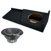 2007-2013 Chevy Silverado 1500 Ext Cab Sealed Single Alpine 10" W10S4 Loaded Subwoofer Stere...