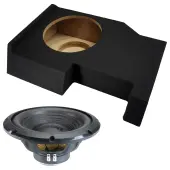 2014-2018 Chevy Silverado Crew Cab Sealed Single Alpine 12" W12S4 Loaded Subwoofer Stereo Su...