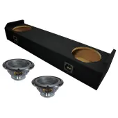 2006-2014 Honda Ridgeline Sealed Dual Alpine 10" W10S4 Loaded Subwoofer Stereo Sub Box Enclo...