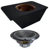 2000-2009 Honda S2000 Trunk Sealed Single Alpine 12" W12S4 Loaded Subwoofer Stereo Sub Box E...