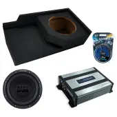 1988-1998 Chevy CK Extended Cab Sealed Single Alpine 12" W12S4 Loaded Subwoofer Stereo Sub B...