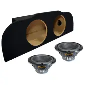 2003-2015 Infiniti G35 Coupe Sealed Dual Alpine 10" W10S4 Loaded Subwoofer Stereo Sub Box En...