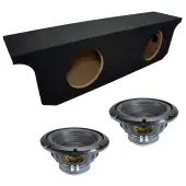 2007-2018 Jeep Wrangler Unlimited 4 Door Sealed Dual Alpine 10" W10S4 Loaded Subwoofer Stere...