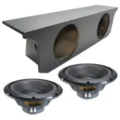 2007-2018 Jeep Wrangler Unlimited 4 Door Sealed Dual Alpine 12" W12S4 Loaded Subwoofer Stere...