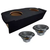 2003-2008 Nissan 350Z Sealed Dual Alpine 10" W10S4 Loaded Subwoofer Stereo Sub Box Enclosure...